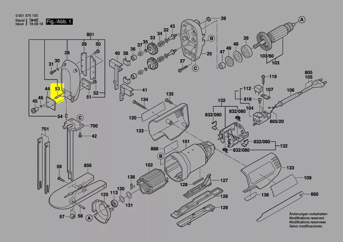 Vis sans tête réf. 2 603 502 015 Bosch